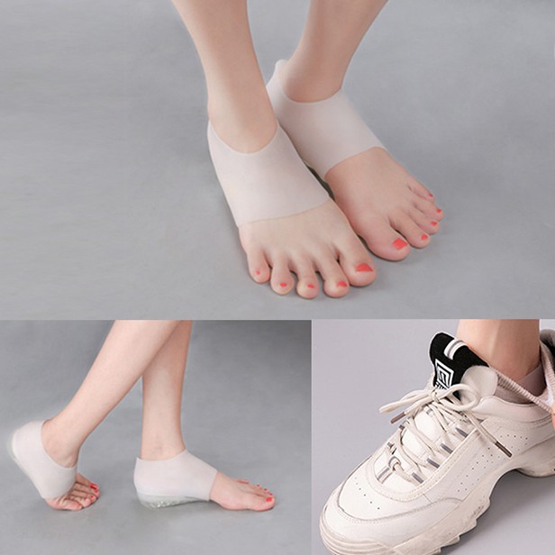 Tất độn tăng chiều cao Nhật Bản loại 2.5 đến 3.5 cm Hộp 02 Miếng Lót Giày Tăng Chiều Cao Loại có đệm khí