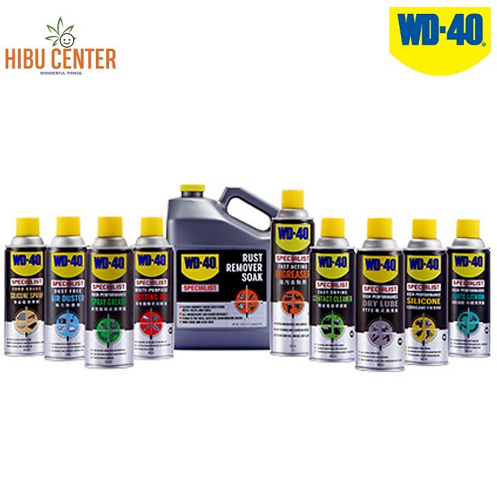 Mỡ Bò Khô Bôi Trơn WD-40 Dry Lube 360ml