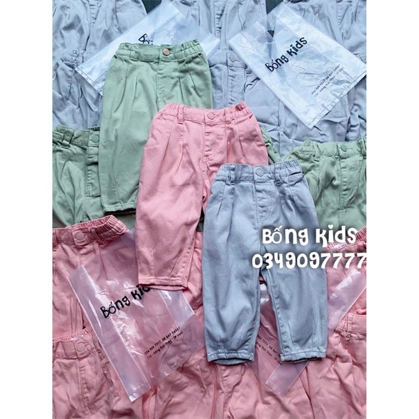 Quần Baggy Bé Gái Dáng Rộng GJ