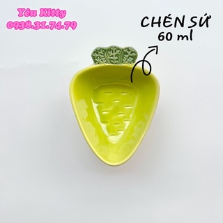 Bát ăn dặm, chén ăn dặm gốm sứ cho bé