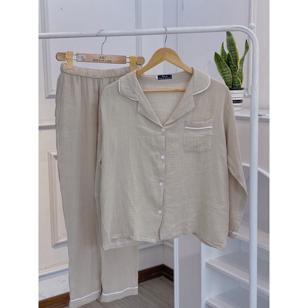 PIJAMAS muslinn TAY DÀI QUẦN DÀI ĐANG SALE | BigBuy360 - bigbuy360.vn