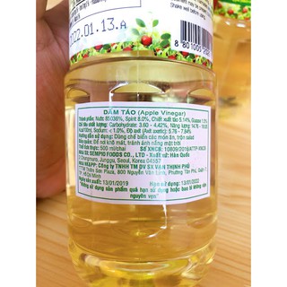 Dấm Táo Sempio 500ml