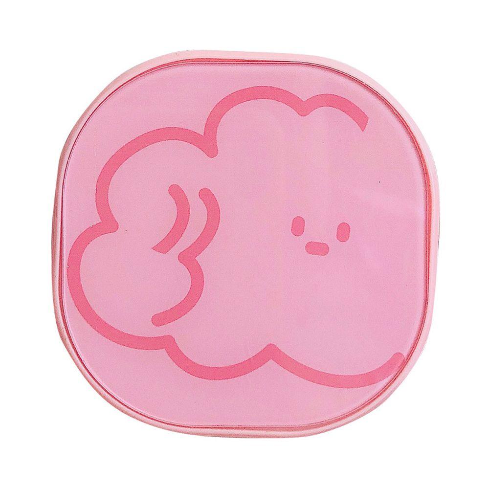 Hộp Đựng Kính Áp Tròng Chống Thấm Nước Hình Vuông Kèm Gương Soi Phong Cách Hàn Quốc Cho Nữ