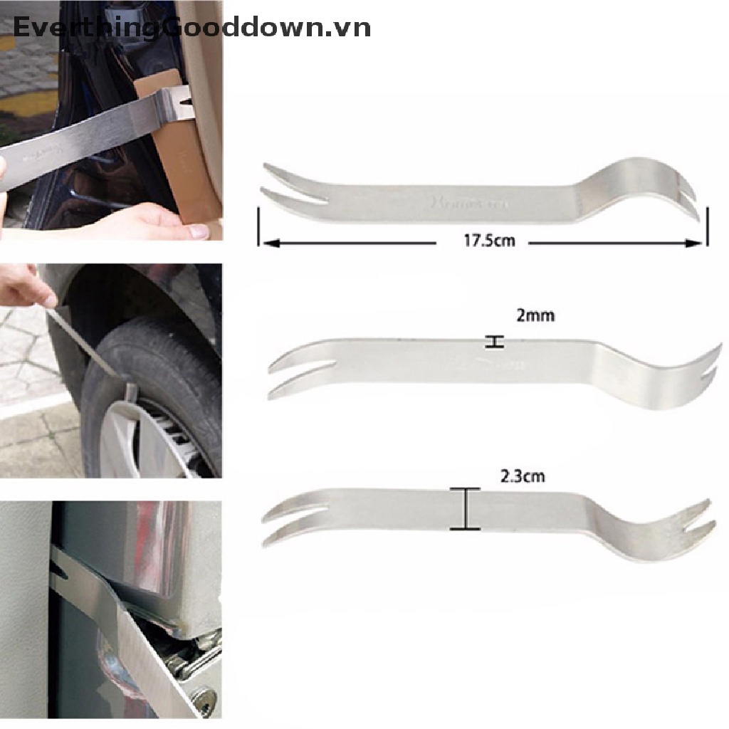 Bộ Dụng Cụ Tháo Gỡ Lỗ Thông Gió Xe Hơi Bằng Kim Loại Tiện Dụng