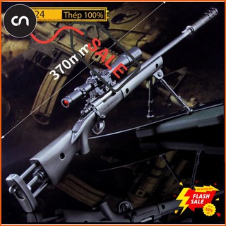Mô Hình PUBG M24 Classic 38cm Full Phụ Kiện, M24 PUBG Thép Không Gỉ Tặng Móc Khóa Mũ 3 PUBG