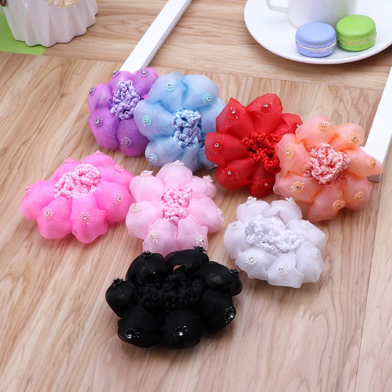 Lưới Búi Tóc Ngọt Ngào Dành Cho Bé Gái