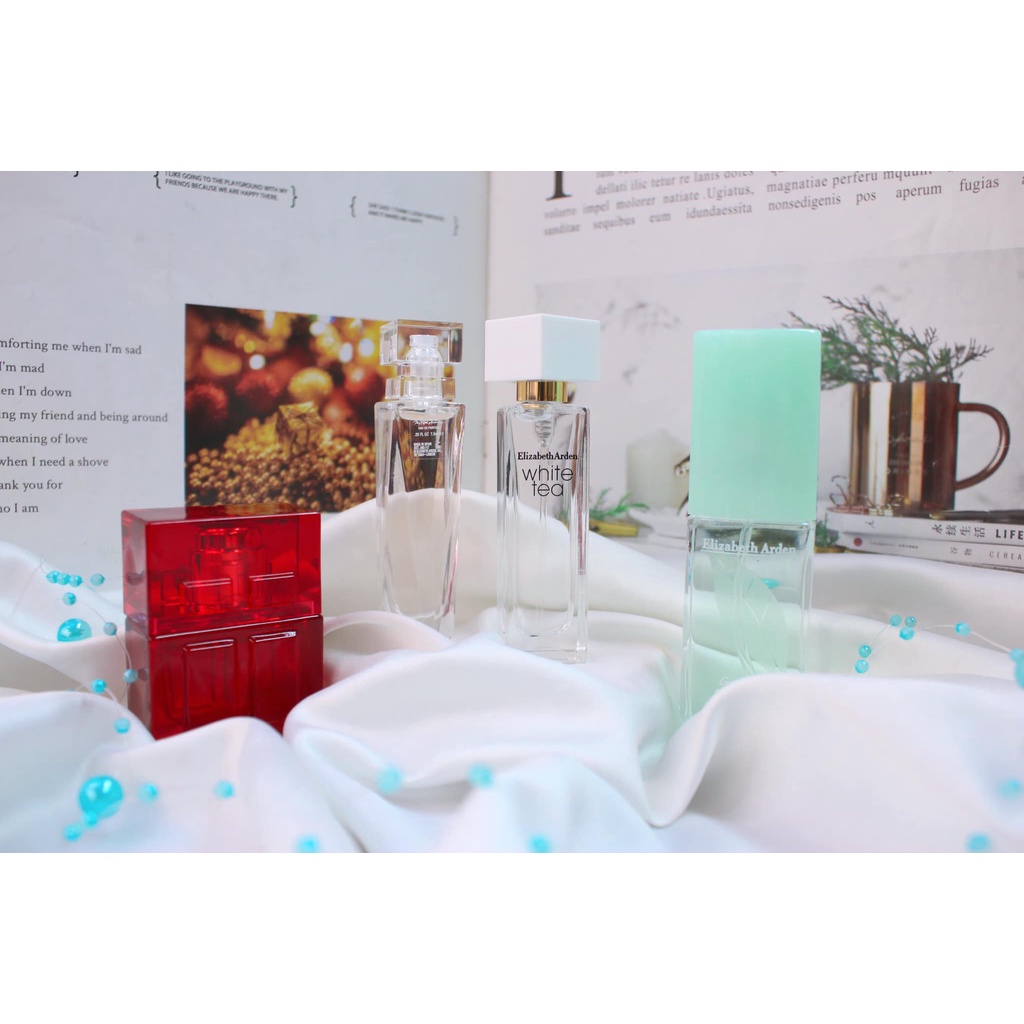 [HÀNG HIẾM] Set 4 chai nước hoa Elizabeth