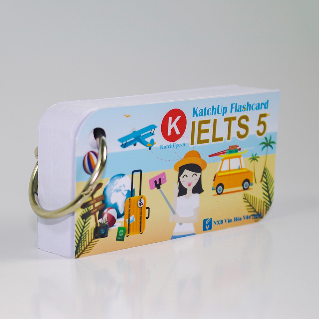 KatchUp Flashcard IELTS A – 3 loại giấy