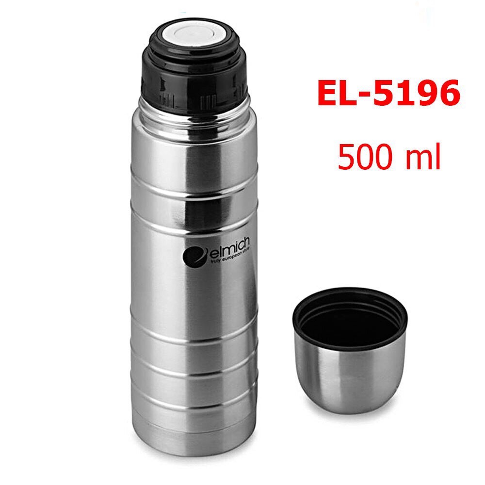 Bình giữ nhiệt Elmich Inox 304 thiết kế 3 lớp, dung tích 500ml / 750ml / 1000ml Elmich EL-5196 / EL-5197 / EL-5198