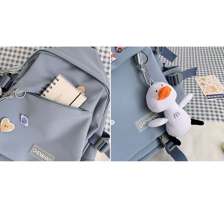 [Mã SKAMSALE8 giảm 10% đơn 200K] Balo ulzzang cao cấp chống nước Chen&amp;Hao