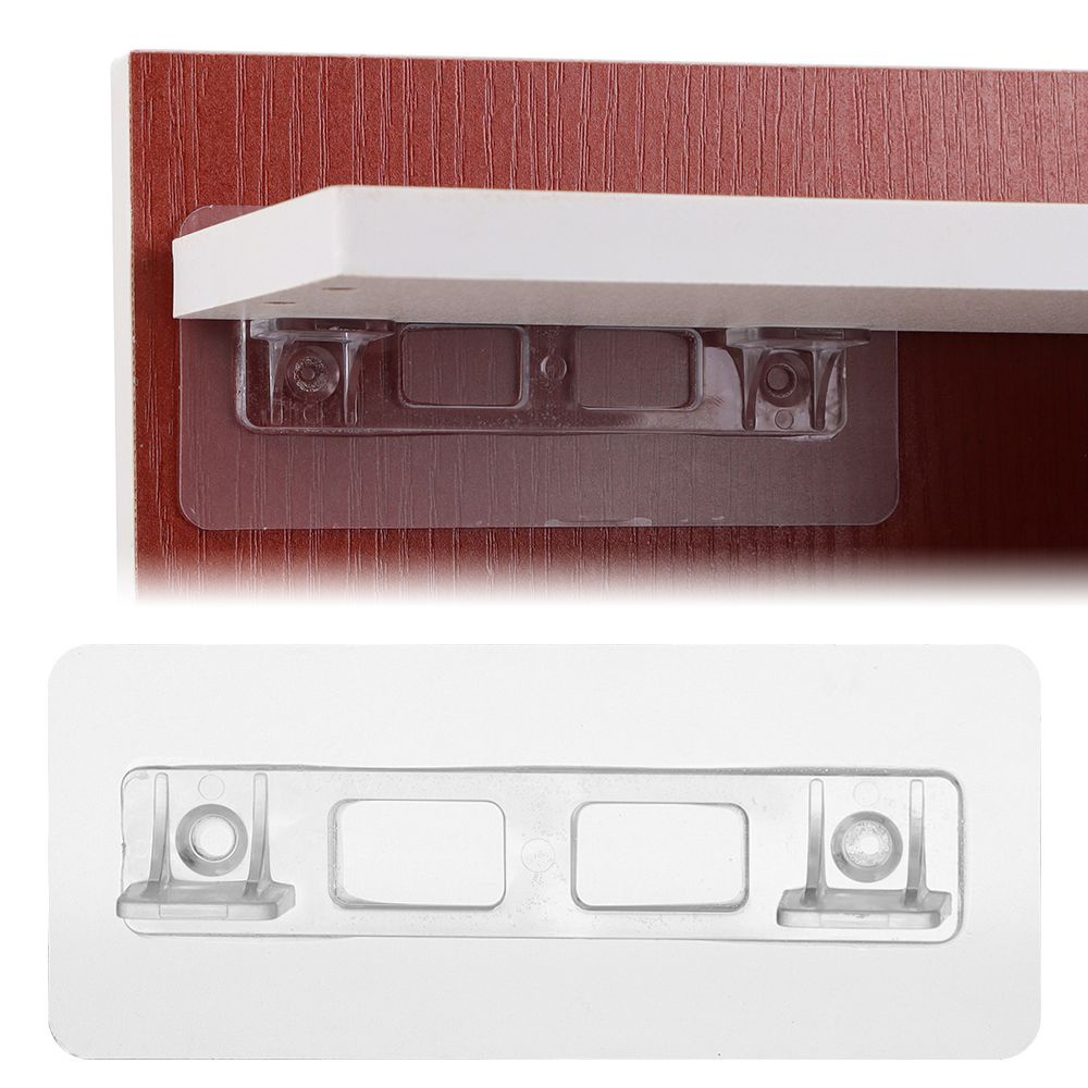 Set 2 Móc Treo Đồ Gắn Tường Chịu Lực Tốt Không Cần Khoan Lỗ Kèm Ốc Vít Tiện Dụng