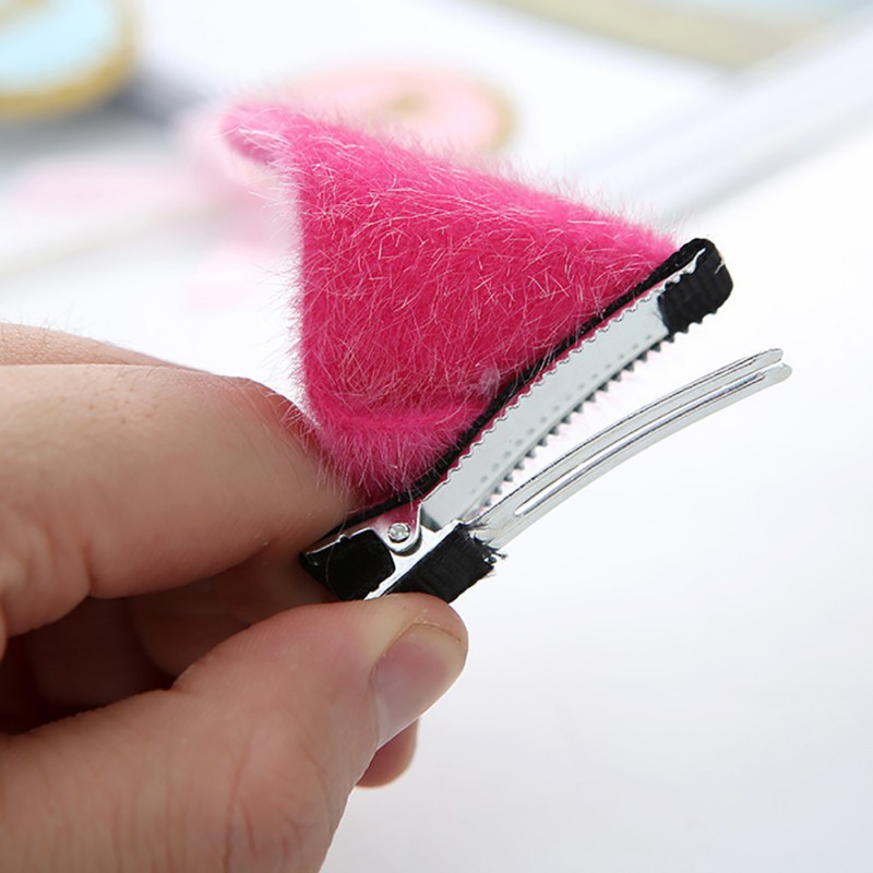 Kẹp tóc tai thỏ dễ thương cho bé gái