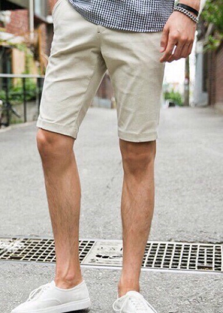 Quần short kaki nam