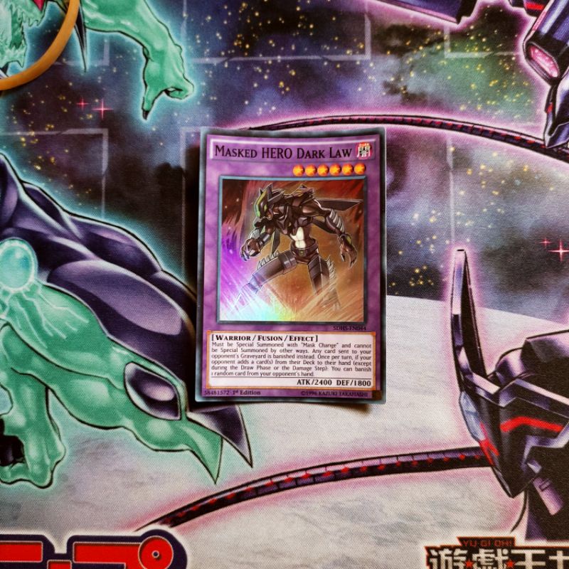 Masked HERO Dark Law SDHS-EN044 Thẻ bài Yugioh chính hãng