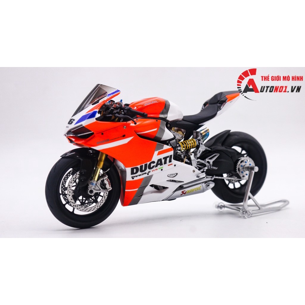 MÔ HÌNH SIÊU XE DUCATI 1199 PANIGALE NEON NỒI KHÔ 1:12 TAMIYA D219