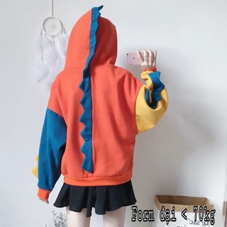 Áo hoodie khủng long