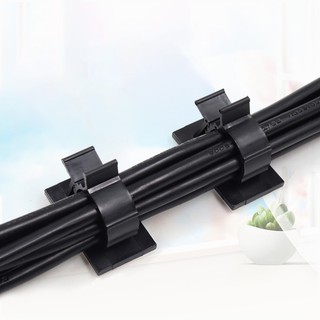 Móc Dán Cố Định Dây Điện, Dây Sạc Tường & Bàn Làm Việc, Kẹp Giữ Dây Điện Tự Dính Đa Năng, Phụ Kiện Sắp Xếp Dây Cáp