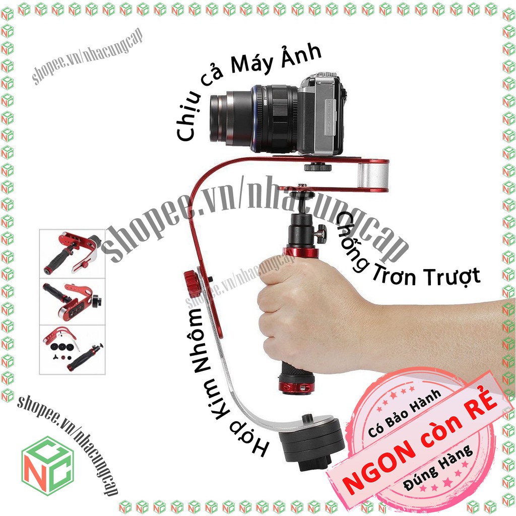 Tay Cầm Chống Rung Giá Rẻ - Stabilizer Steadicam Cho Máy ảnh, Điện Thoại ... (NDHS-4594-SDC) | BigBuy360 - bigbuy360.vn