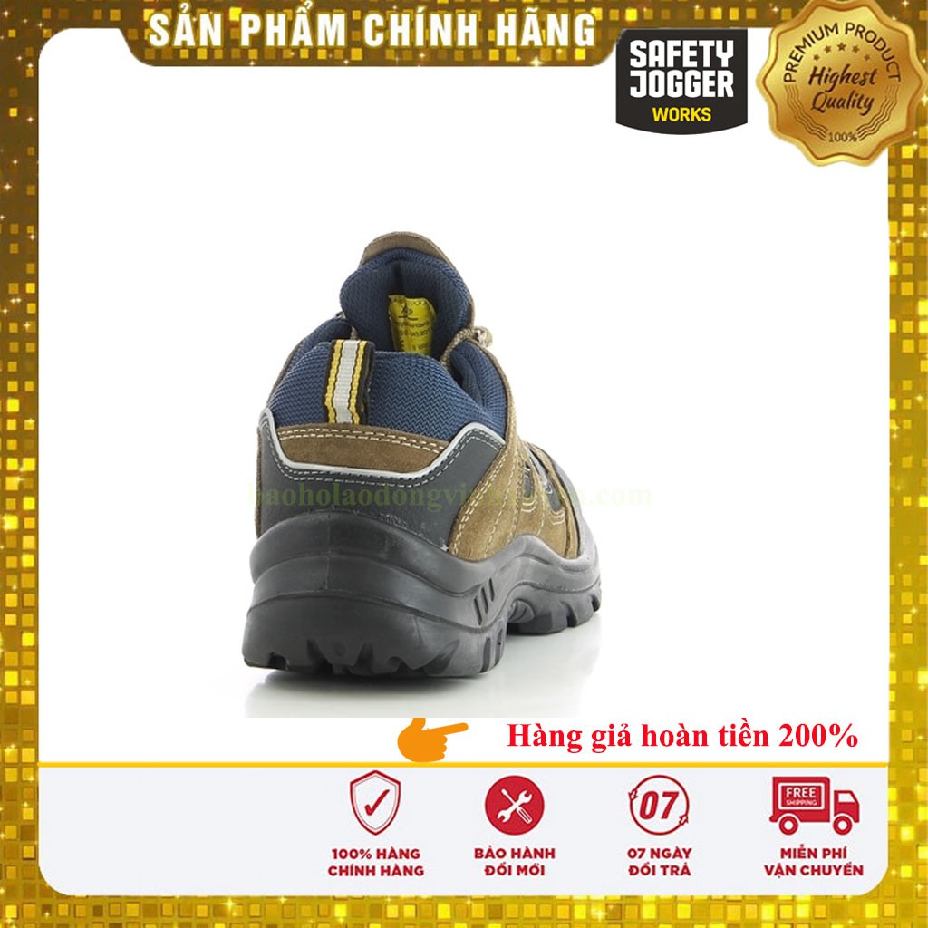 [Hàng Chính Hãng] Giày Bảo Hộ Lao Động Nam Safery Jogger X2020 S3 Da Bò Nhập Khẩu