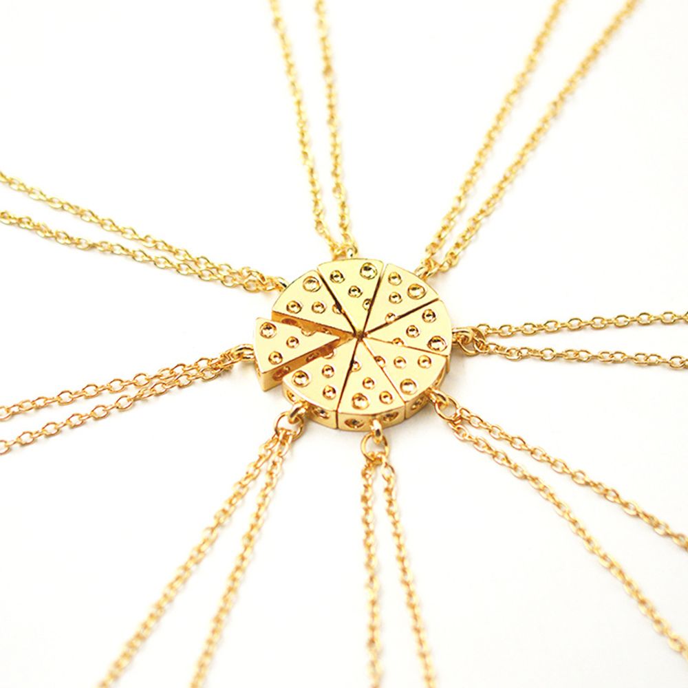 8 Dây chuyền tình bạn mặt hình miếng phô mai dễ thương