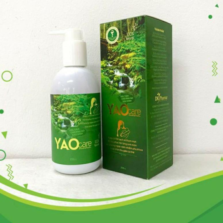Gel tắm cho phụ nữ sau sinh Yaocare Mama – Hỗ trợ giúp cơ thể sản phụ sạch sẽ, kháng khuẩn, bảo vệ da 250ml