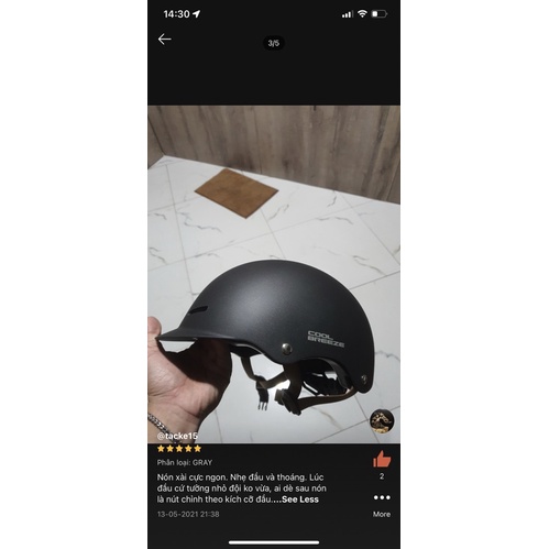 Mũ Nón Bảo Hiểm Xiaomi Youpin HIMO K1