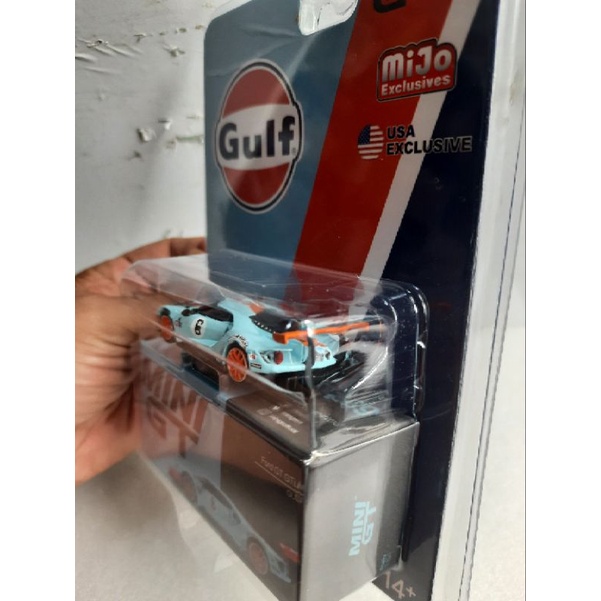 Xe Mini GT 1:64 - Ford GTLM Gulf team , hàng hiếm