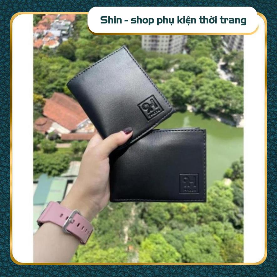 Ví da nam sang trọng dáng đứng dáng ngang có 6 ngăn đựng thẻ - Bóp siêu bền đẹp - Shin Shop Phụ Kiện Thời Trang