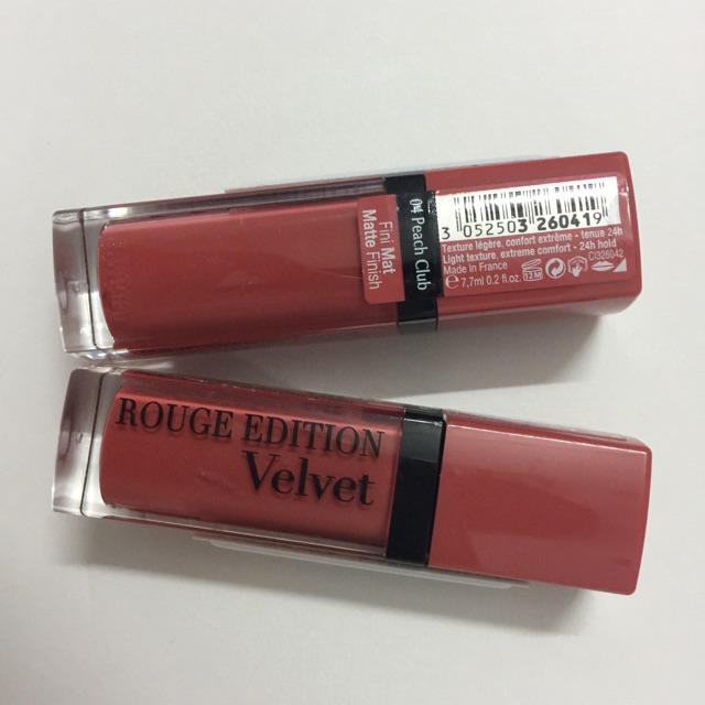 Son Bourjois rouge edition velvet màu 04