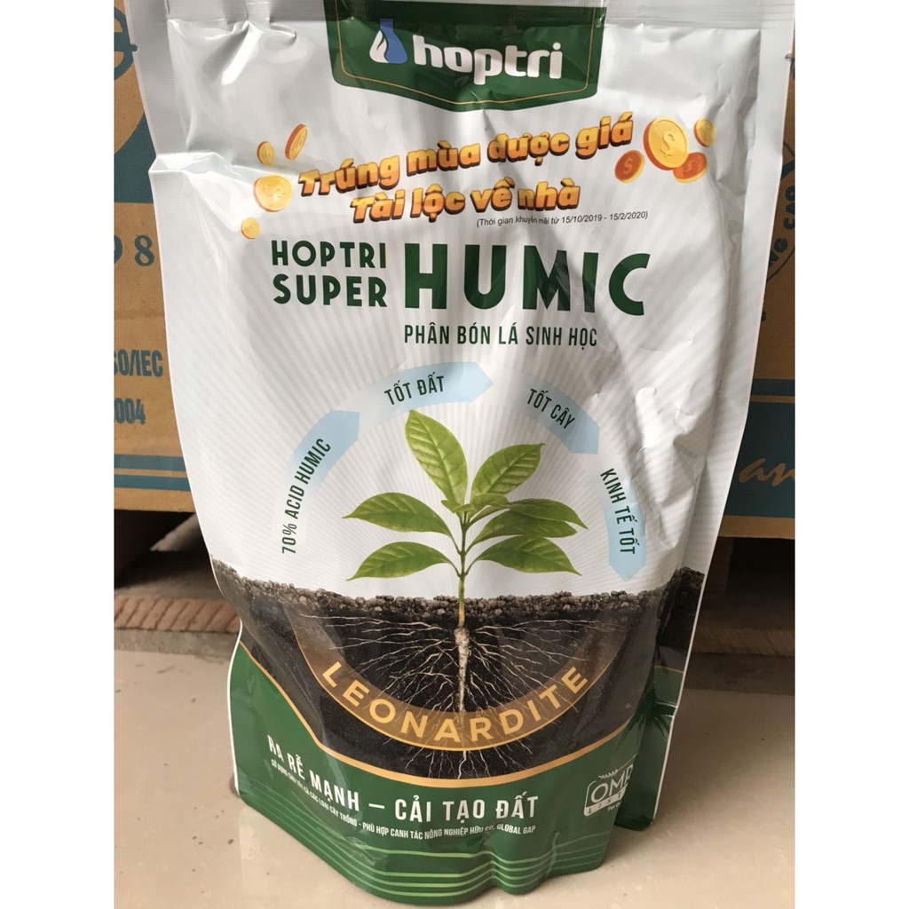 Phân bón lá sinh học HUMIC/1KG