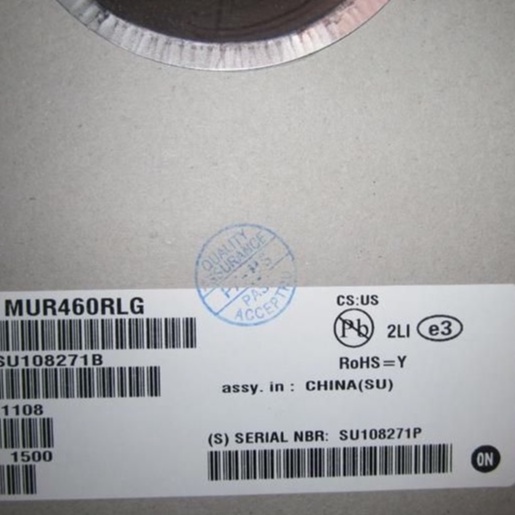 C01 Diode MUR460RLG4A 600V 4A 600V