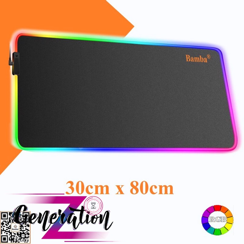 BÀN DI CHUỘT LED B2 - MOUSE PAD BAMBA B2 (30CM*80CM) LED RGB