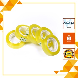 Băng dính trong cuộn nhỏ/ băng dính văn phòng loại 1/ 2 cm