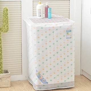 (buu dinh) ÁO TRÙM MÁY GIẶT HOA LÁ CAO CẤP, PHÂN LOẠI CỬA TRÊN VÀ CỬA TRƯỚC 5kg, GD074