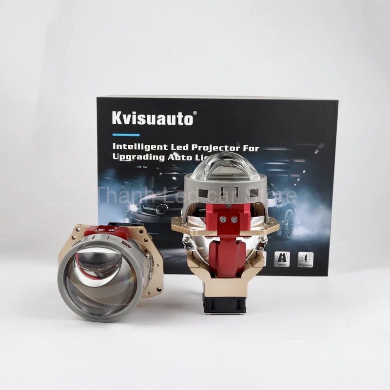 BI LED LASER KVISUAUTO® L2 3INCH-55W/LASER 28W