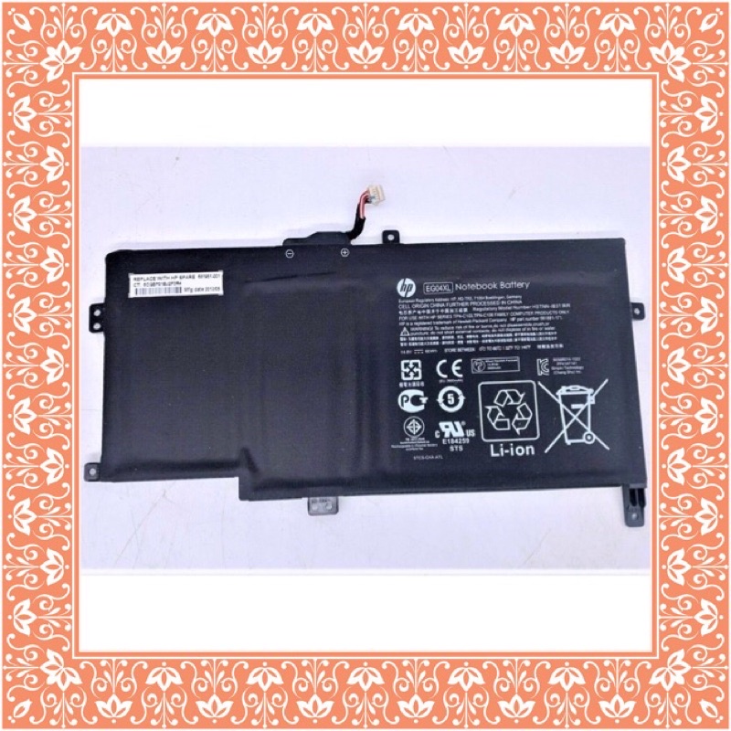 (BATTERY) PIN LAPTOP HP ENVY 6 EG04XL (ZIN) (6 CELL) dùng cho Envy 6-1000