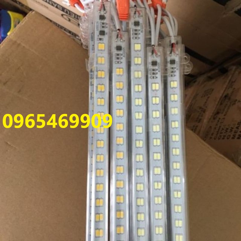 Thanh led nhôm chạy điện 220v, Led thanh gắn vách trần, thạch cao siêu sáng