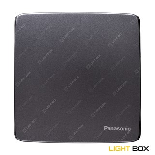 Bộ 1 công tắc Panasonic Minerva Đen Ánh Kim