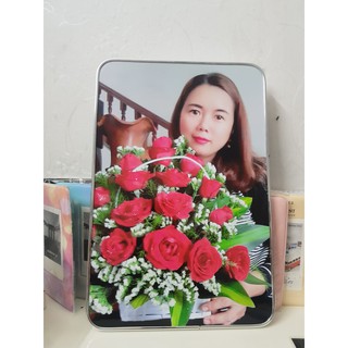 Ảnh tráng gương để bàn size 20x30
