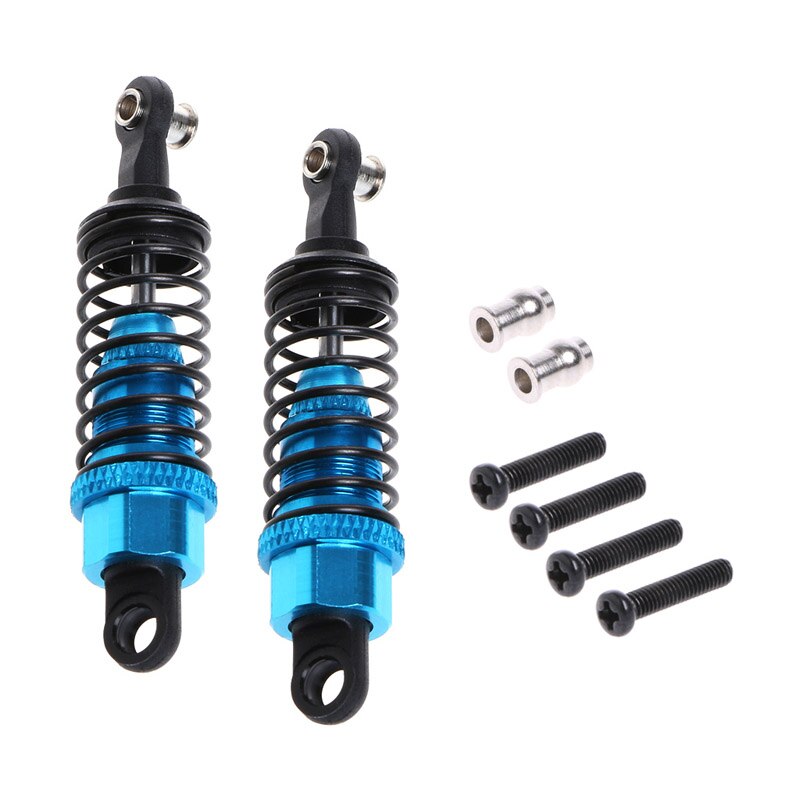 2 chiếc Bộ giảm chấn giảm xóc 65Mm có thể điều chỉnh dầu cho ô tô Rc 1/18 WLtoys A959 A969 A979 K929 Hpi Hsp Traxxas Losi Tamiya
