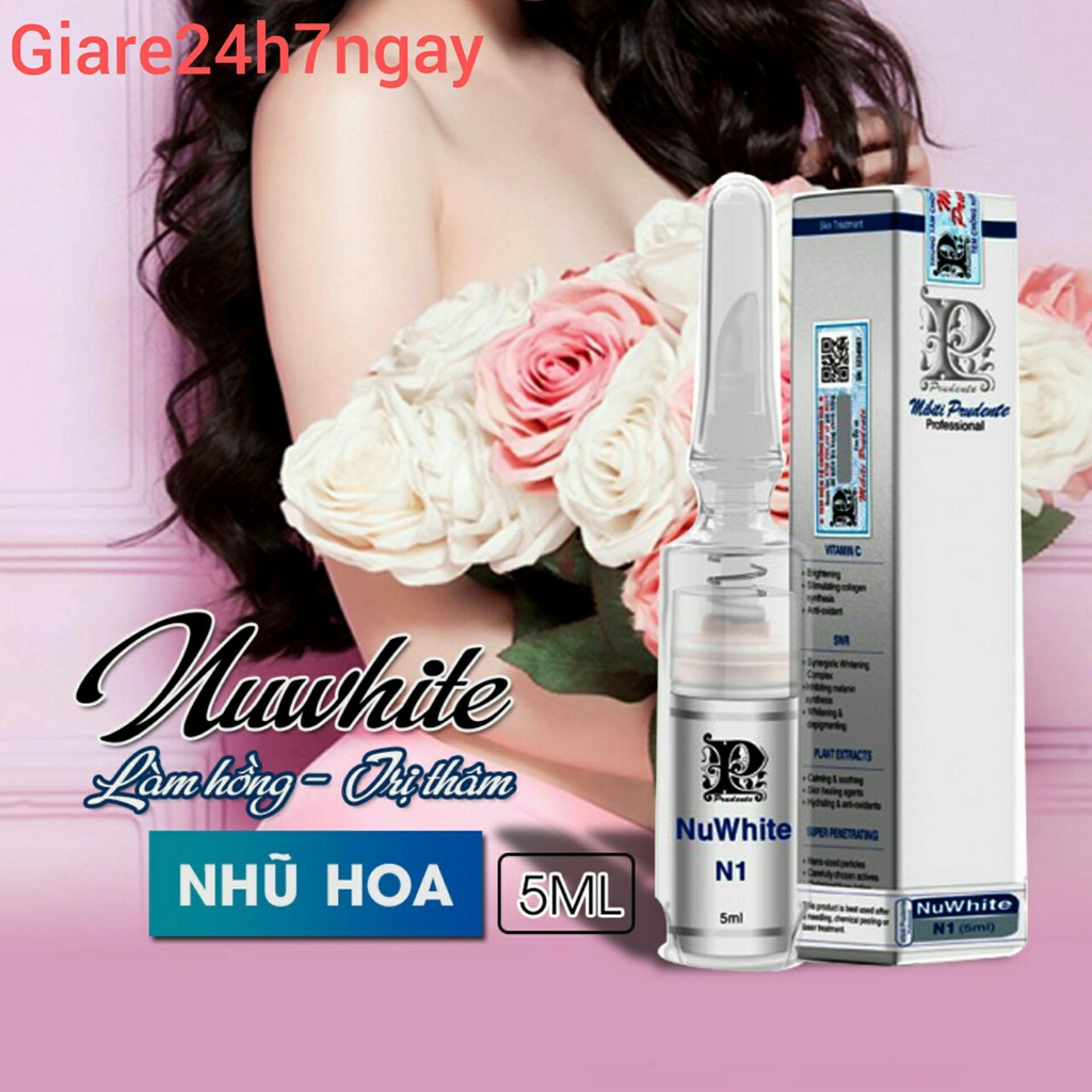 KEM LÀM HỒNG NHŨ HOA MIBITI PRUDENTE NUWHITE N1 | BigBuy360 - bigbuy360.vn