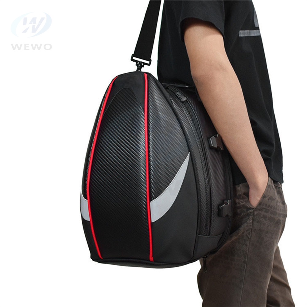 Túi Đựng Đồ Gắn Yên Sau Xe Mô Tô 20L-35L Bằng Sợi Carbon Chống Thấm Nước