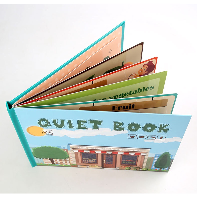 [Hàng sẵn] Đồ Chơi Giáo Dục Thông Minh Sớm Cho Bé Montessori, Bộ Học Liệu Bóc Dán Nhiều Chủ Đề, Quiet Book.