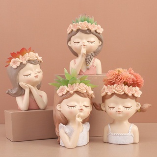Lọ cắm hoa cô gái - Bình hoa cô gái - Chậu trồng cây rất đẹp, hàng cao cấp nhập khẩu