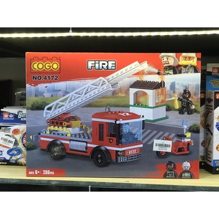 Bộ đồ chơi lắp ráp Xe cứu hỏa