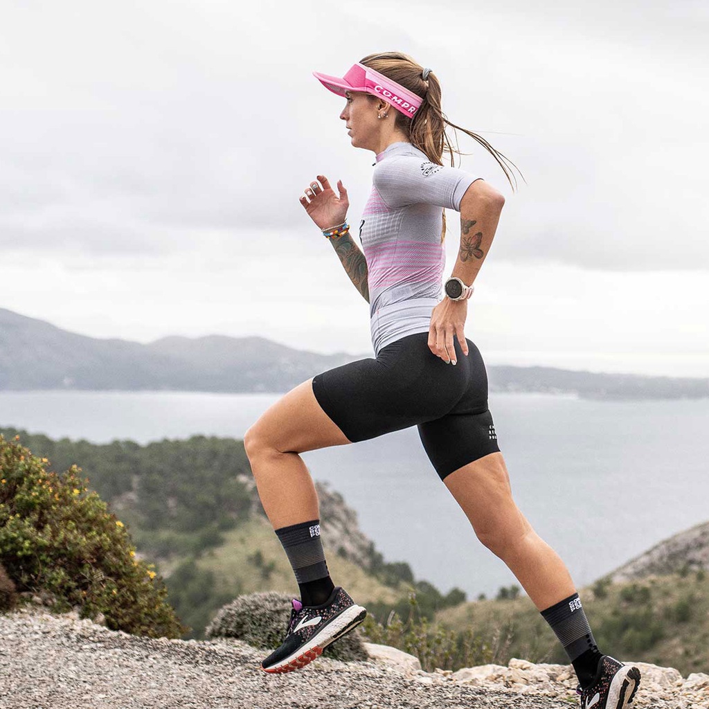 Mũ chạy bộ, Mũ nửa đầu siêu nhẹ COMPRESSPORT Visor Ultralight