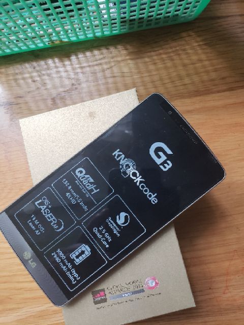 [Mã 2611DIENTU500K hoàn 7% đơn 300K] Điện thoại LG G3 ram 3G rom 32G zin Chính Hãng | BigBuy360 - bigbuy360.vn