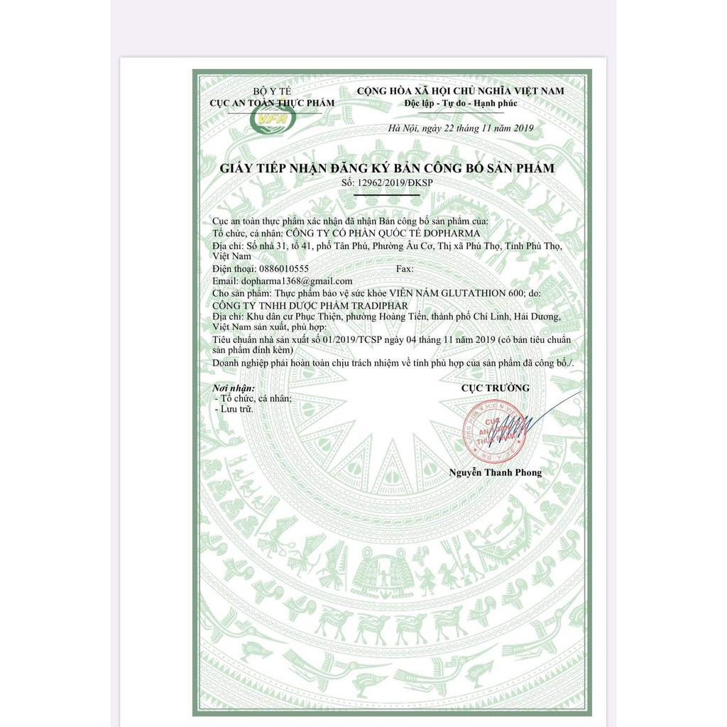 Viên Uống Nám Trắng Da GLUTATHIONE 600 Lamer - Dr Lacir ,hạn chế lão hoá da,nếp nhăn, tăng nội tiết tố nữ | Thế Giới Skin Care