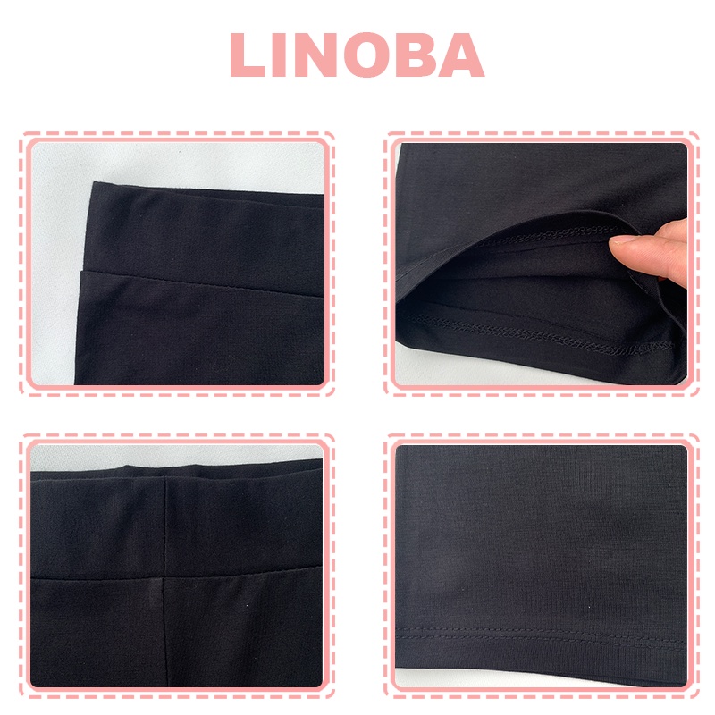Quần legging nữ dài cạp cao nâng mông co gian 4 chiều LINOBA QL02