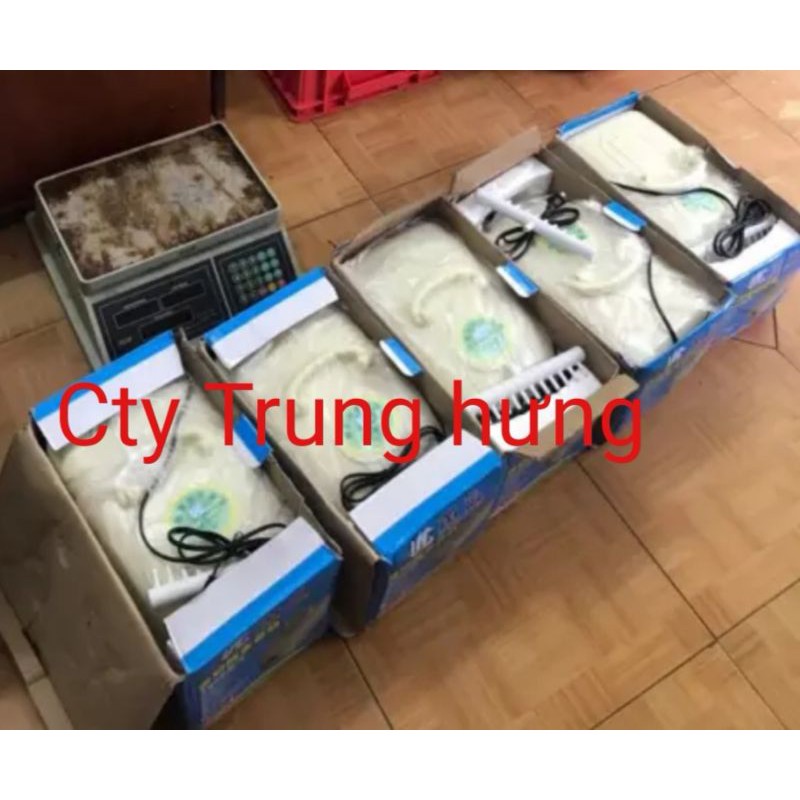 Sục khí oxy YL.Máy sục khí oxy tích điện . Máy thổi khí liền bình ắc quy. Hàng chính hãng.